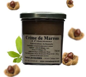 Crème de marron À l’ancienne — Château-Arnoux