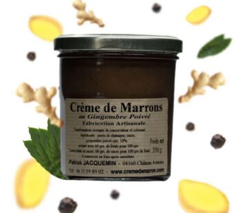 Crème de marron Gingembre — Château-Arnoux
