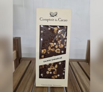 Chocolat lait Noisettes caramel crunchy 90g
