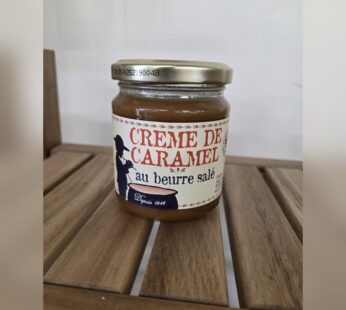 Crème de caramel au beurre salé pot 220g